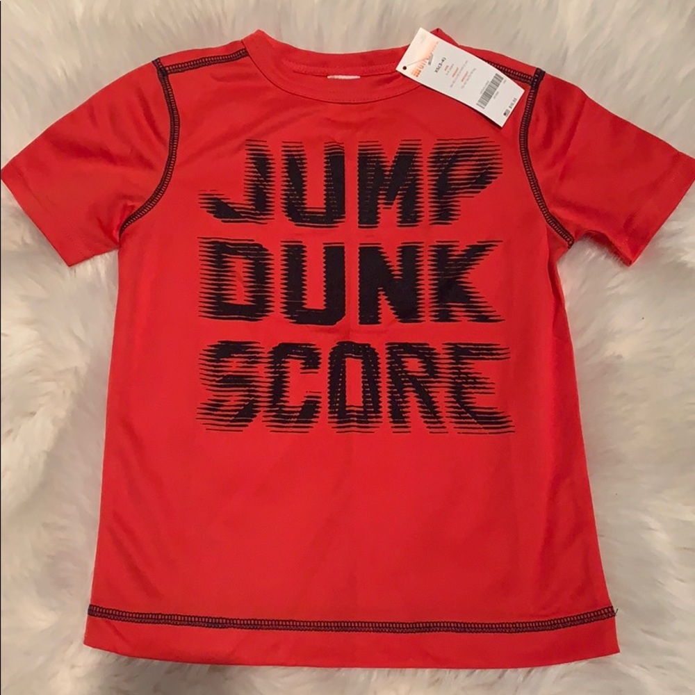 Gymboree Basketball Jump Dunk Score Shirt